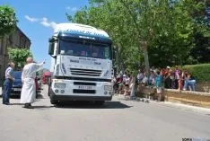 Una imagen de la bendición en el día de San Cristóbal en Soria. / SN
