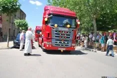 Una imagen de la bendición en el día de San Cristóbal en Soria. / SN