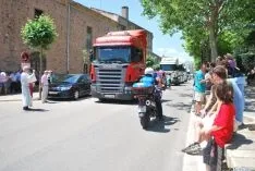 Una imagen de la bendición en el día de San Cristóbal en Soria. / SN