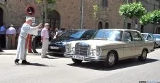 Una imagen de la bendición en el día de San Cristóbal en Soria. / SN
