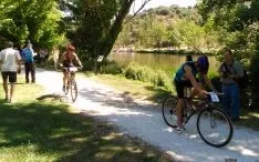 III Triatlon Cross de Soria, en las márgenes del Duero. /SN