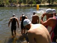 III Triatlon Cross de Soria, en las márgenes del Duero. /SN