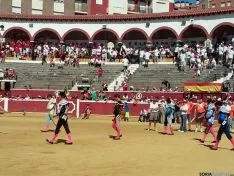 Fiesta y buen humor en el Viernes de Toros. /SN