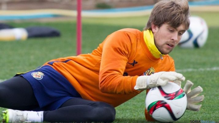 El nuevo guardameta para el Numancia.