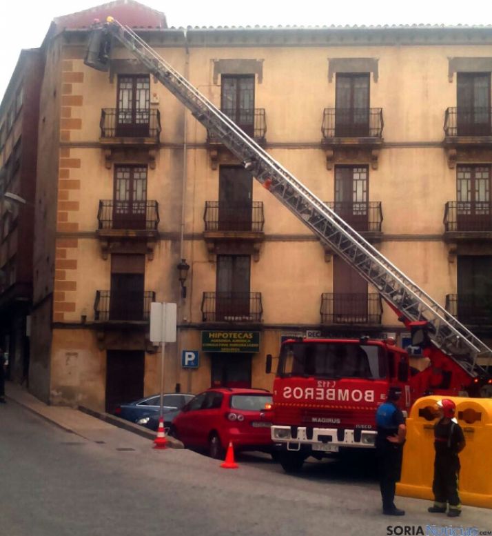 Los bomberos en Jurados de Cuadrilla./SN