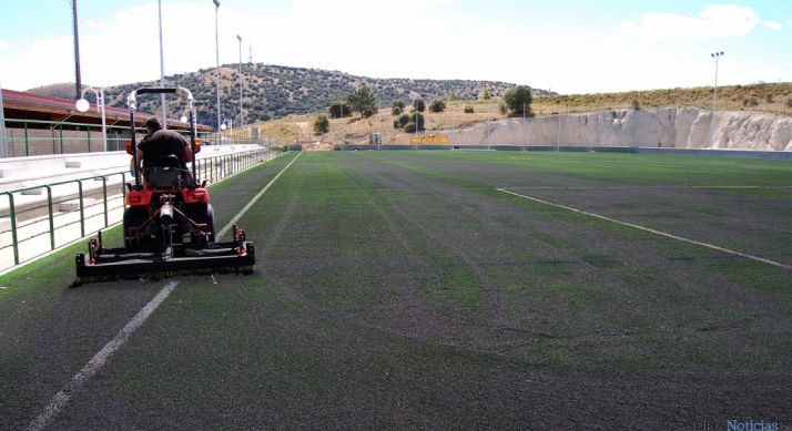 Labores en el campo este miércoles./Ayto.