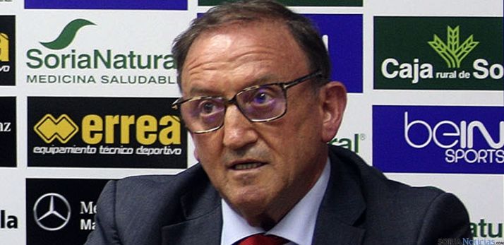 Francisco Rubio, presidente del CD Numancia. / SN