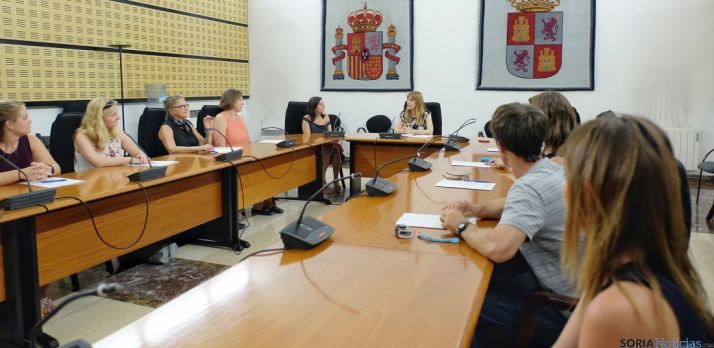 Imagen de la reunión en la Consejería.