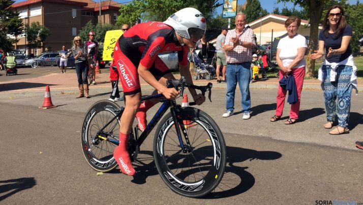Mateo González, en una prueba.