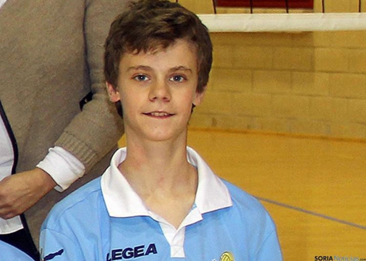 El joven jugador del Río Duero./CVRD