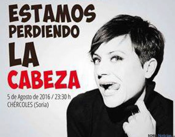 Imagen de la humorista.