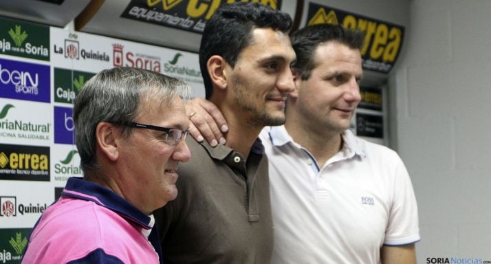 Juanma, entre Rubio y Palacios./SN