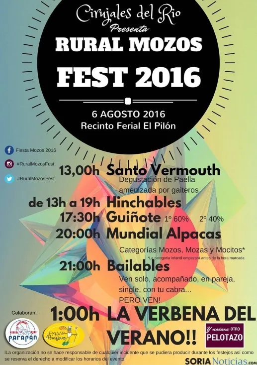 El programa completo de la jornada.