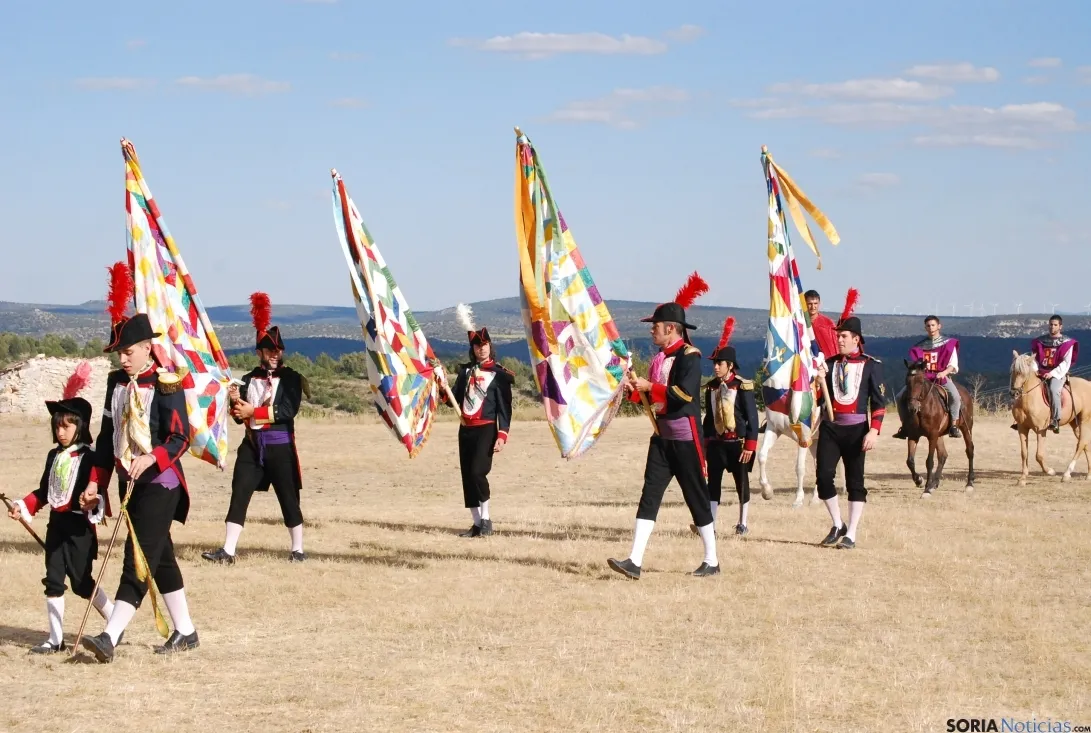 Imagen de la celebración de la 'Soldadesca'. /Asociación Cultural Iruecha