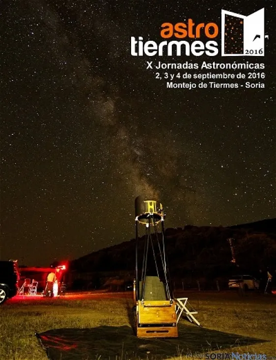 Cartel de Astro Tiermes 2016, Soria. / www.astrotiermes.es