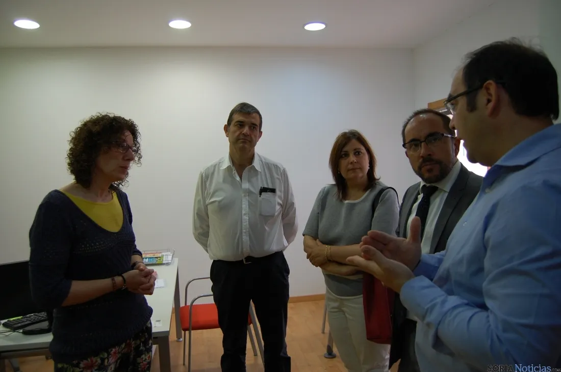Emprendedores, en San Esteban de Gormaz. /Dip.