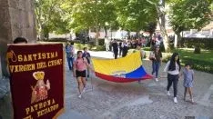 Ecuador celebra en Soria la fiesta de la Virgen del Cisne.