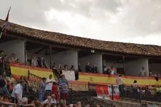 La lluvia presente en las fiestas de El Burgo. AG