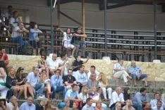 La lluvia presente en las fiestas de El Burgo. AG