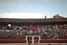 La lluvia presente en las fiestas de El Burgo. AG