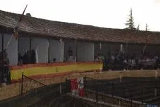 La lluvia presente en las fiestas de El Burgo. AG