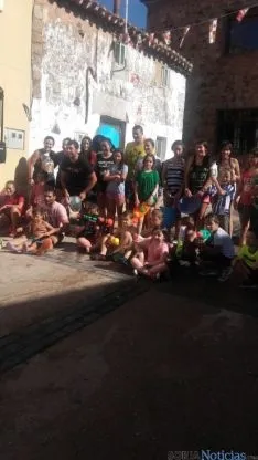 Imagen de las fiestas del barrio de Las Casas.
