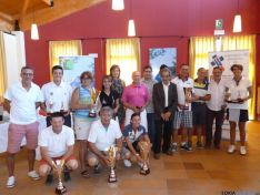 Imagen de la entrega de premios del torneo. /Club de Golf Soria