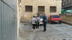 Diana de las fiestas de San Pedro a su paso por San Lorenzo.