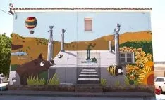 Mural de Pintura en Abión