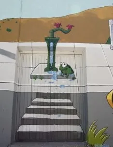Mural de Pintura en Abión