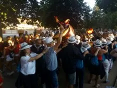 Quema del Gallo Roque, en Ágreda (Soria).