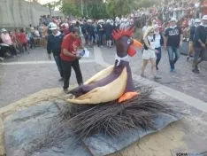 Quema del Gallo Roque, en Ágreda (Soria).