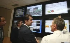 Visita del consejero de Fomento a Soria
