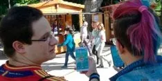 'Pokequedada' de esta tarde en el parque de la Dehesa, Soria.