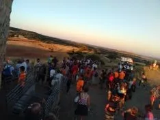 Ruta nocturna en Quintanilla de Tres Barrios.