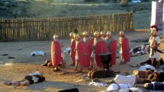 Representación de 'La Caída de Numancia' en Garray