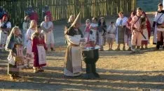 Representación de 'La Caída de Numancia' en Garray