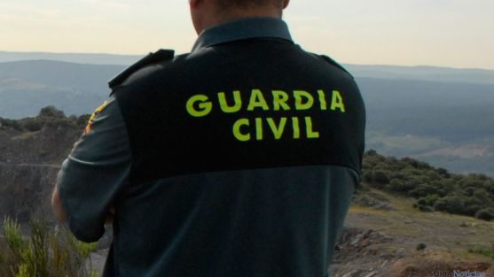 Guardia civil, en la provincia de Soria.