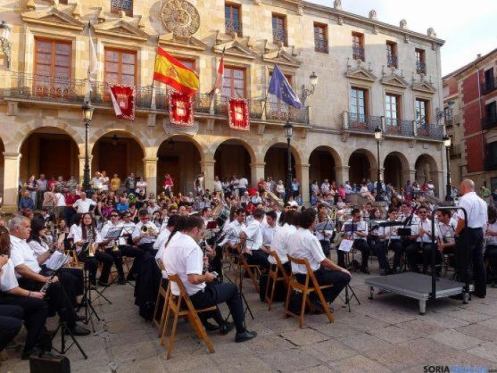Banda Municipal de música de Soria en una imagen de archivo.