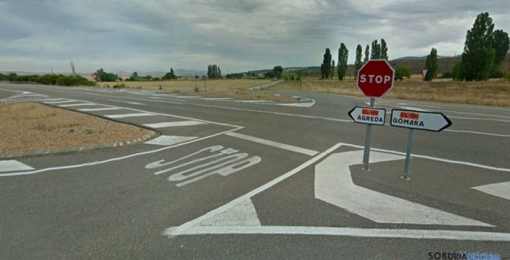 La CL-101 en las inmediaciones de Ólvega. / SN