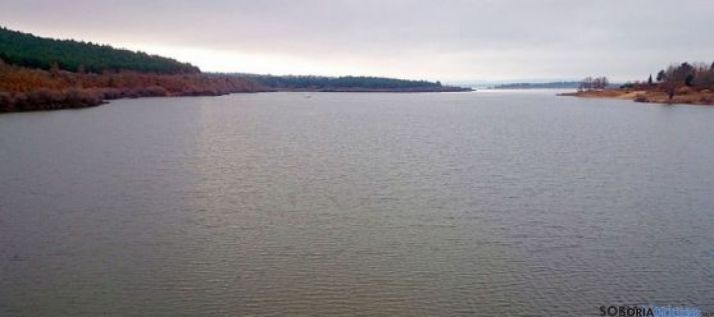 Vistas del embalse de la Cuerda del Pozo (Soria).
