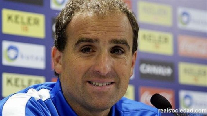 Jagoba Arrasate, entrenador del C.D. Numancia.