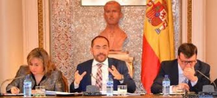 Pleno de la Diputación de Soria.