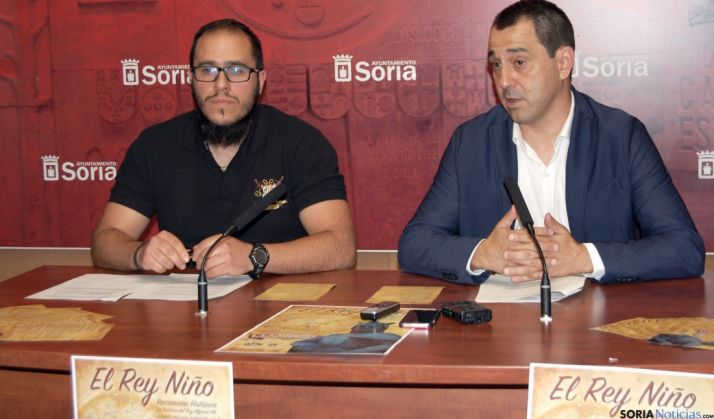 Lafuente, (izda.) y Muñoz, este miércoles./Ayto.