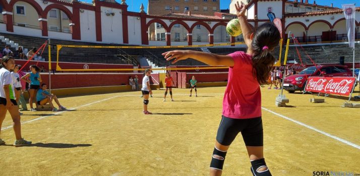 Uno de los partidos este lunes./SN