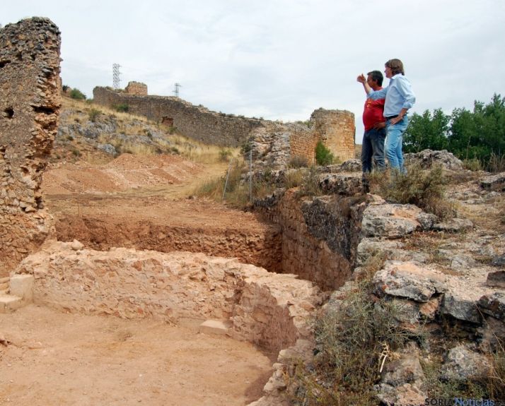 Ábside de San Ginés, descubierto junto a la muralla. /Ayto.