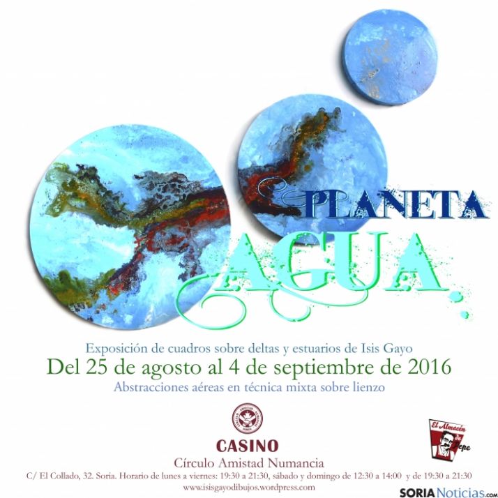 Exposición de la soriana Isis Gayo en el Casino