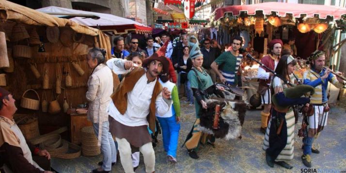 Mercado medieval. /Archivo.