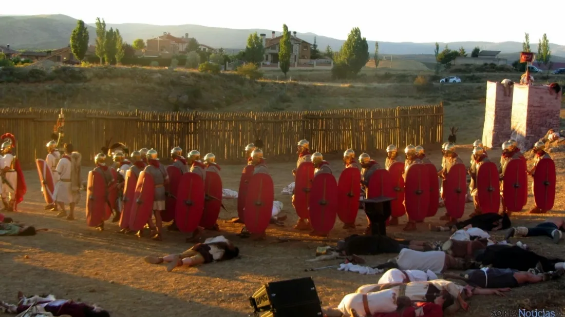 Representación de 'La Caída de Numancia' en Garray