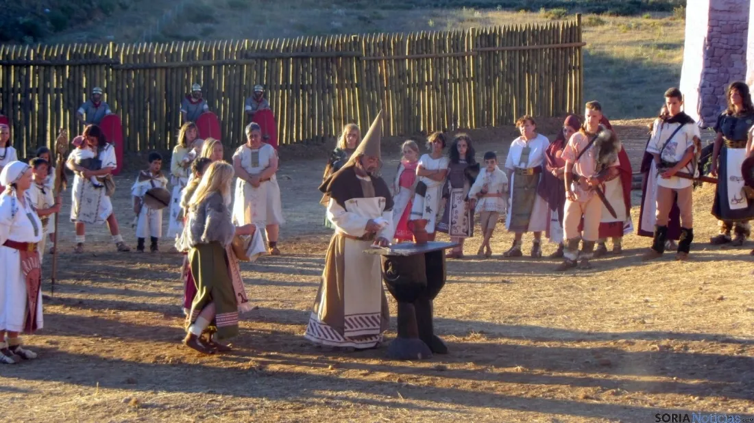 Representación de 'La Caída de Numancia' en Garray